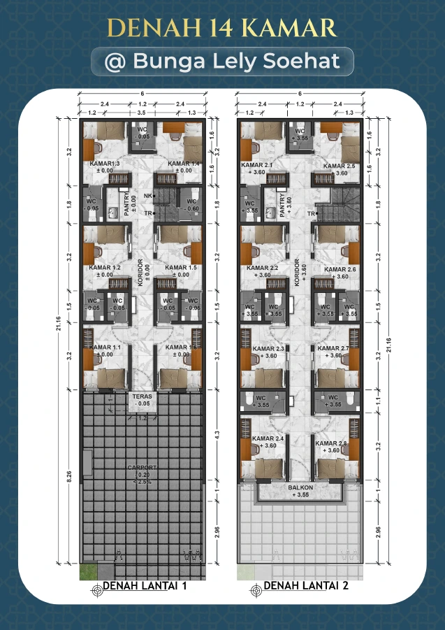 12 Kamar